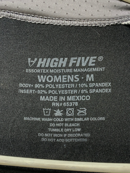 High Five Black Sports For Women T Shirt M