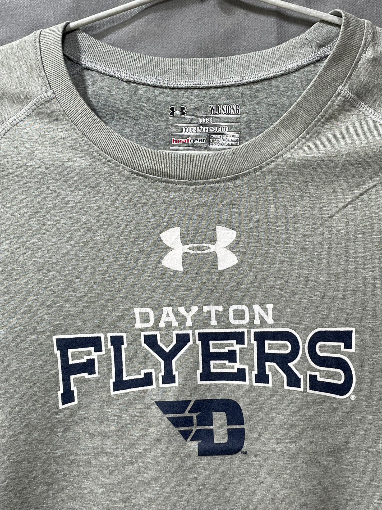 Under Armour Gray Sport For Kids T Shirt Large