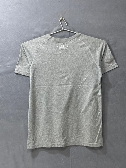 Under Armour Gray Sport For Kids T Shirt Large