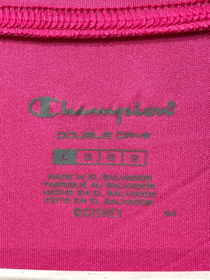 Champion Pink Sports For Women T Shirt L