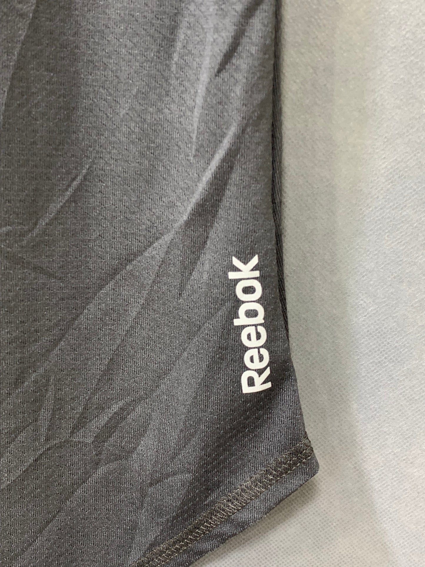Reebok Gray Sports For Women T Shirt L