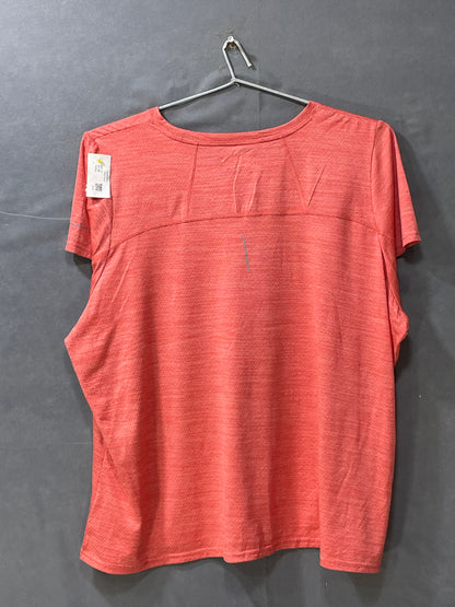 Columbia Orange Sport For Women T Shirt XX Large