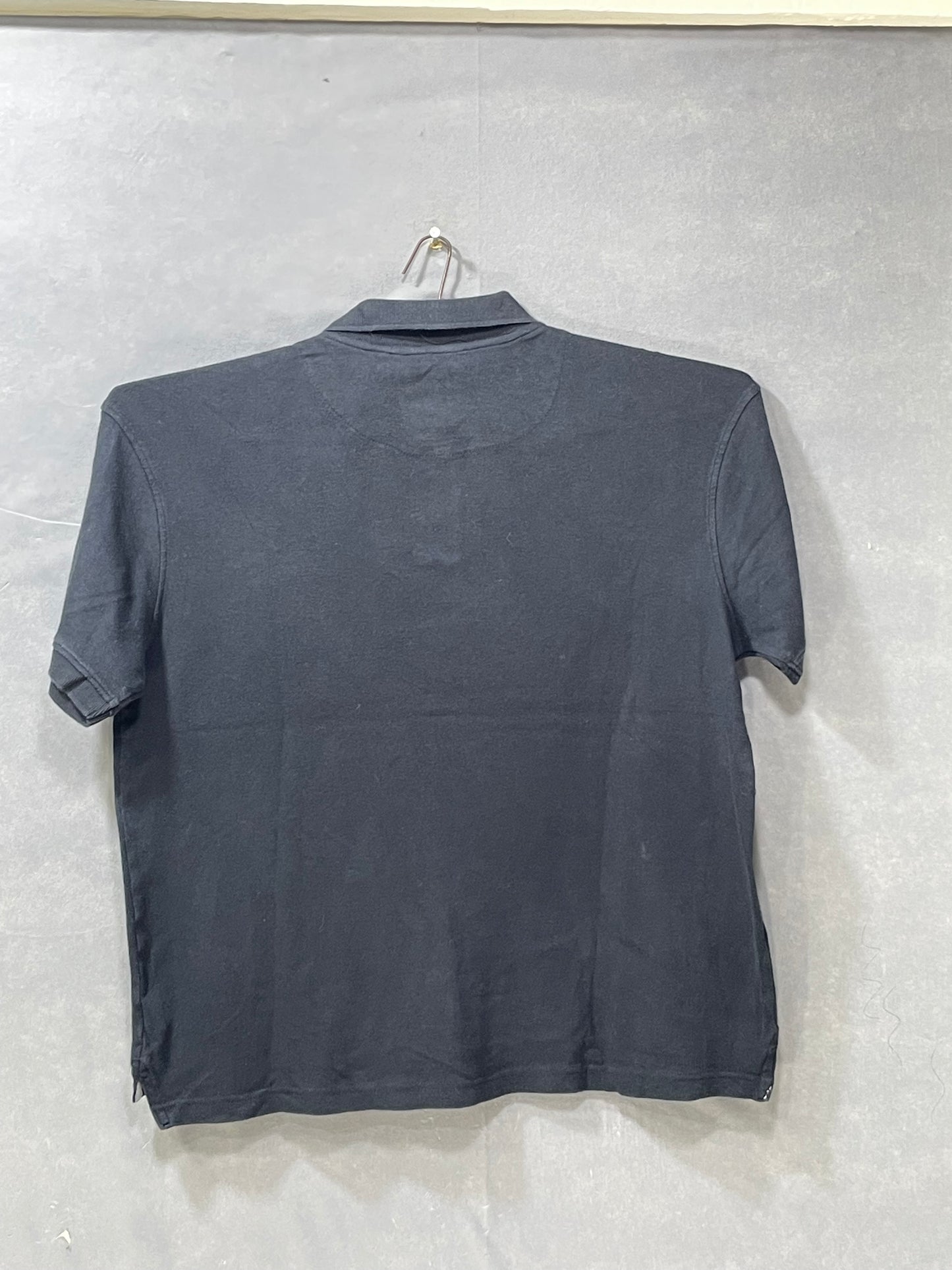 Polo Black For Cotton Men Polo Medium