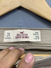 Hollister Super Skinny  Branded Original Denim Jeans For Men Pant