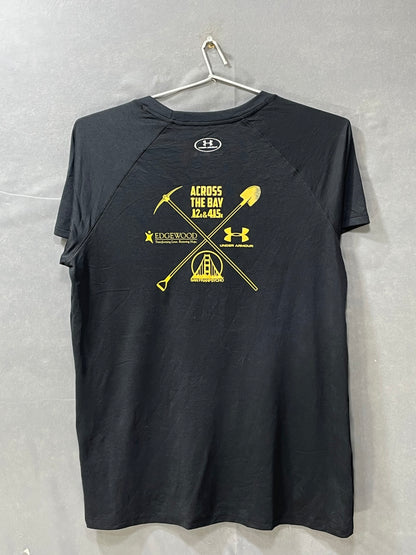 Under Armour Black Sport For Women T Shirt Large