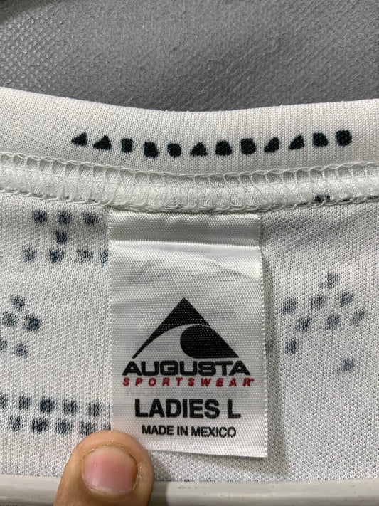 Augusta White Sports For Women T Shirt L