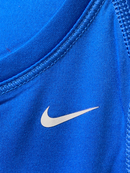 Nike Blue Sports For Women T Shirt X Small