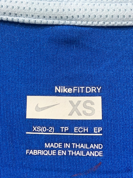 Nike Blue Sports For Women T Shirt X Small