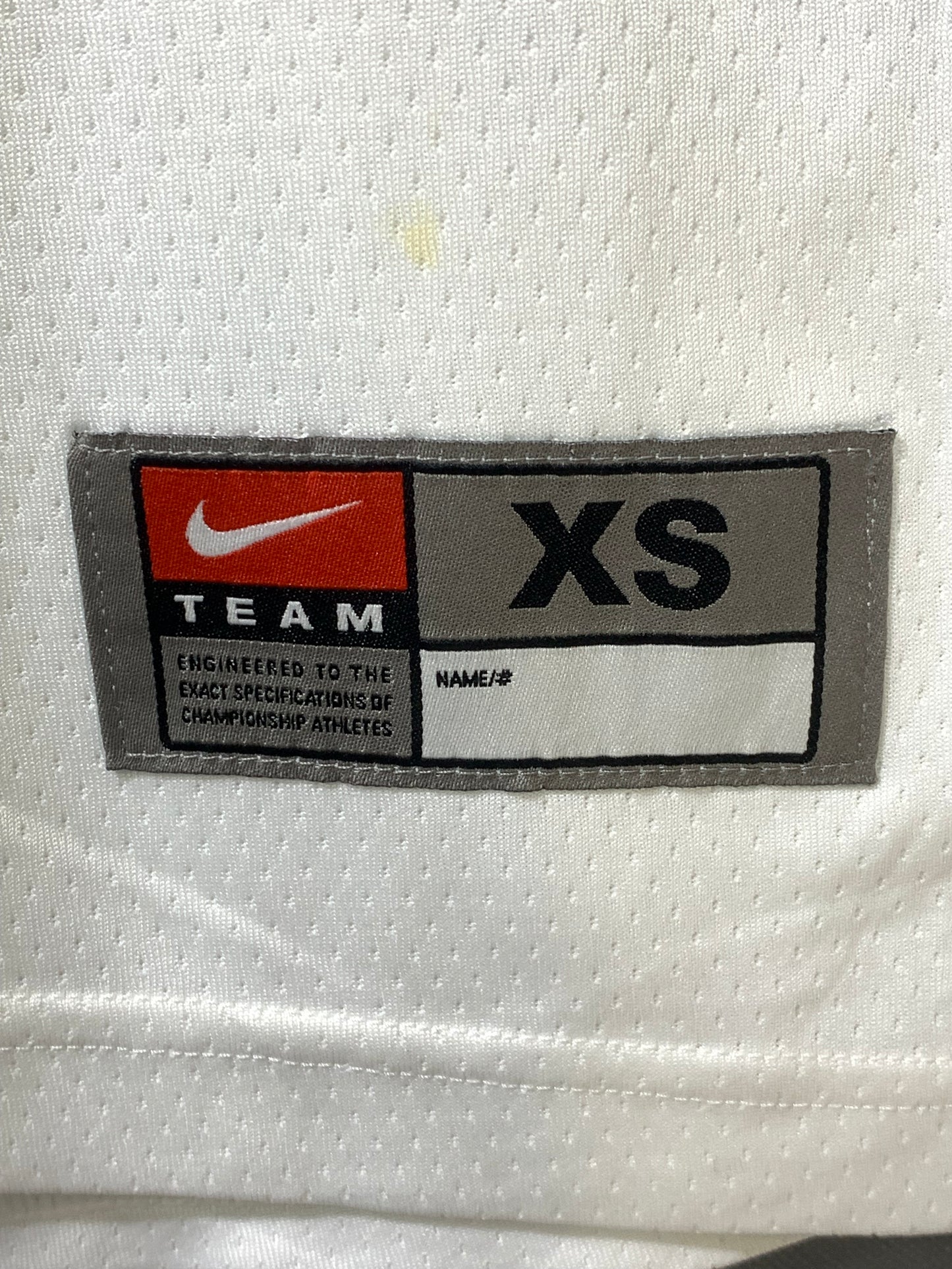 Nike Dri Fit White Sports For Women T Shirt X Small