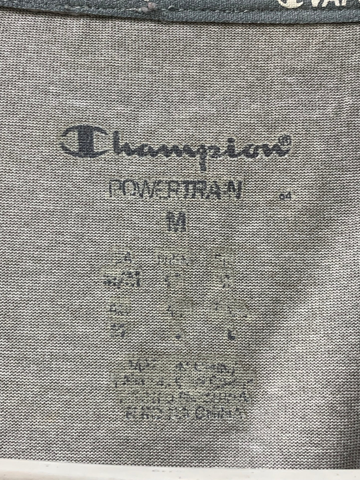 Champion Gray Sports For Women T Shirt M