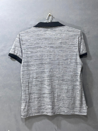 Puma Gray Sport For Women Polo T Shirt Medium