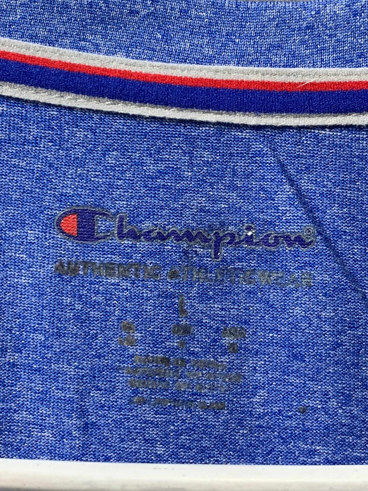 Champion Blue Sports For Women T Shirt L