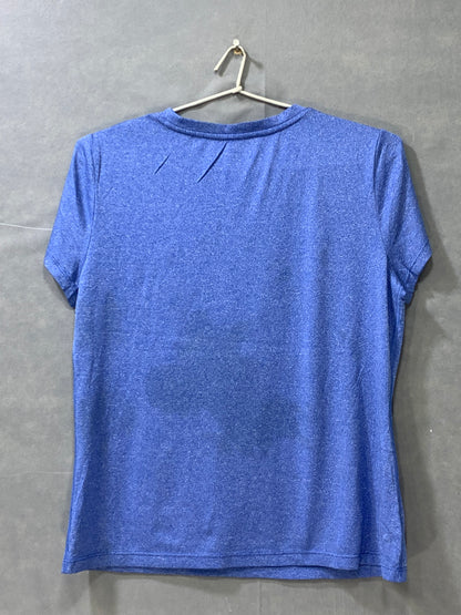 Champion Blue Sports For Women T Shirt L