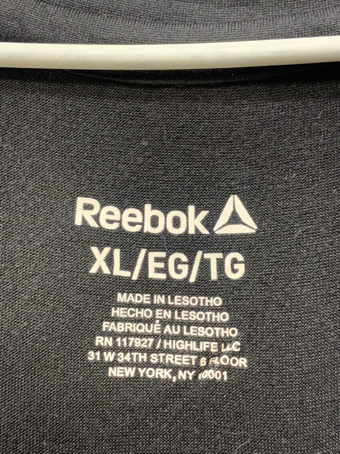 Reebok Black Sports For Women T Shirt X Large