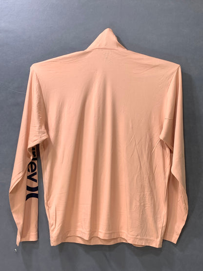 Hurley Cream Sports For Women Hood T Shirt M
