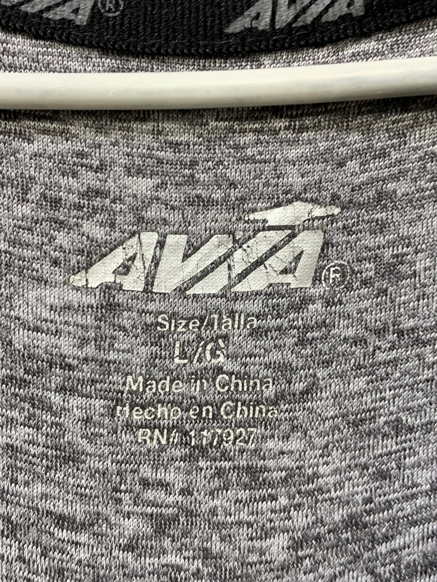 Avia Gray Sports For Women T Shirt  L