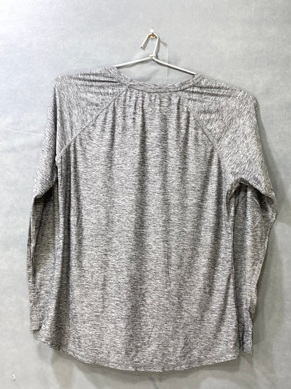 Avia Gray Sports For Women T Shirt  L
