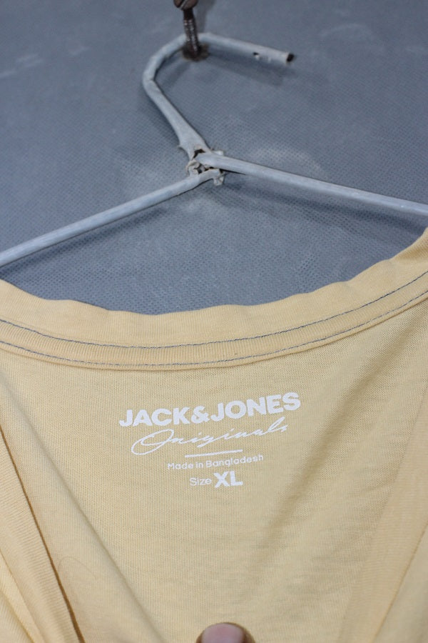 Jack & Jones Branded Original Cotton T Shirt For Men | Preloved Labels