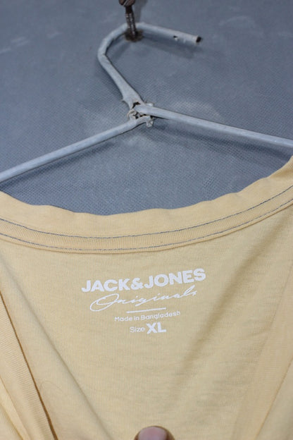 Jack & Jones Branded Original Cotton T Shirt For Men | Preloved Labels