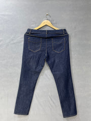 Land End Blue Cotton Jeans For Women Pant Small