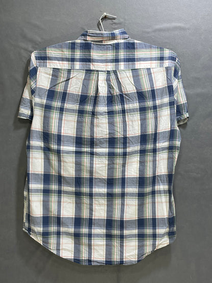 Polo U.S. Assn Blue Cotton Shirt For Men L