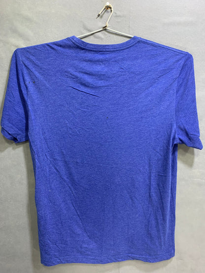 Hurley Blue Cotton T Shirt For Men Large