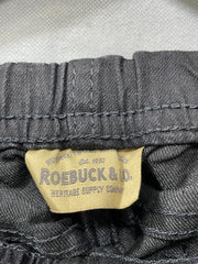 ROEBUCK Black Cotton Polyester For Women Pant Small