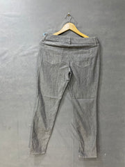 The limited Gray Cotton For Women Pant Medium