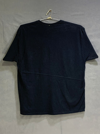 Champion Black Cotton T Shirt For Men X Large