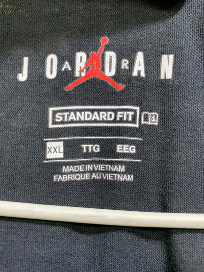 Jordan Maroon Cotton T Shirt For Men XL