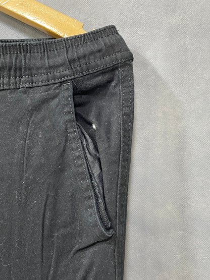 Zoo York Black Cotton For Men Cargo Pant M