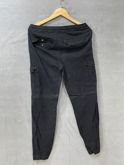 Zoo York Black Cotton For Men Cargo Pant M