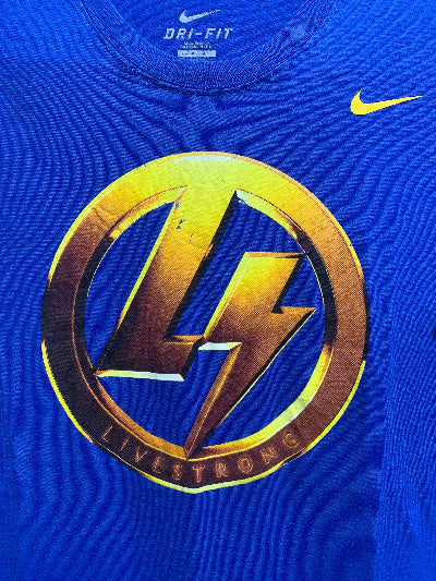 Nike Dri Fit Branded Original Blue Cotton T Shirt For Men