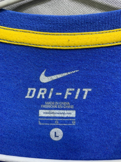 Nike Dri Fit Branded Original Blue Cotton T Shirt For Men