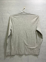 Hollister Branded Original Cotton Gray & Blue T Shirt For Men