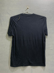 Hollister Branded Original Cotton Black & Orange T Shirt For Men