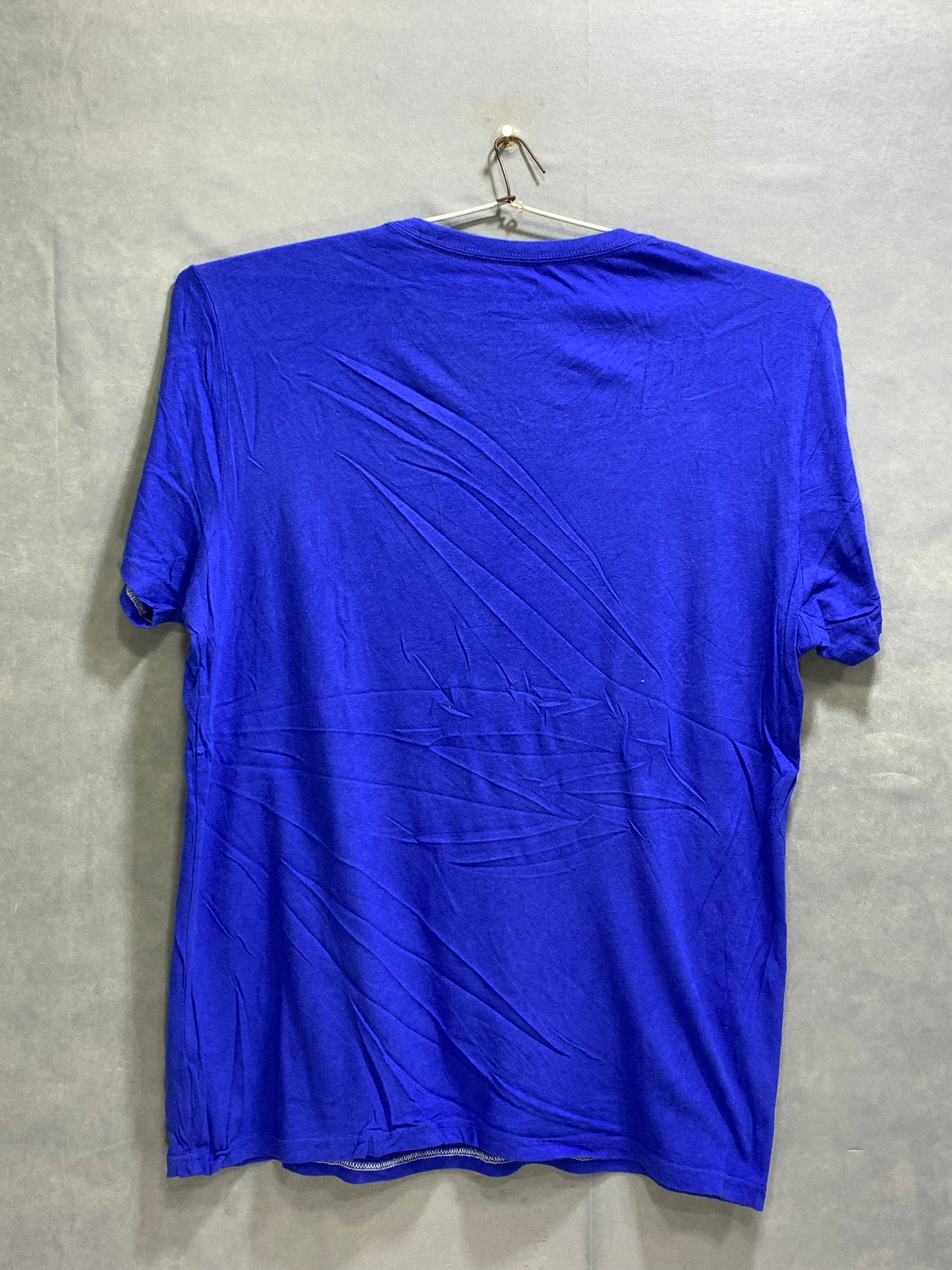 American Eagle Branded Original Blue & Green Cotton T Shirt For Men