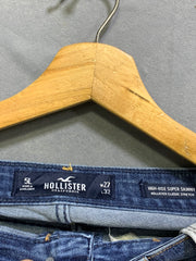 Hollister Branded Original Denim Jeans For Women Pant
