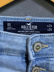 Hollister Branded Original Denim Jeans For Women Pant