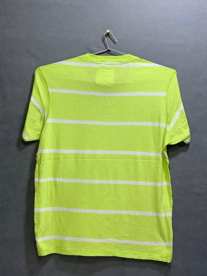 Aeropostale Branded Original Blue & White Cotton T Shirt For Men