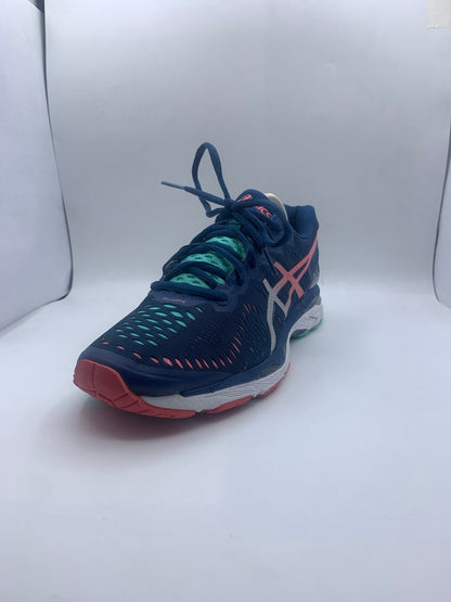 Asics Igs Dynamic Duomax Flyte Foam  Original Brand Sports Navy Blue Running Shoes For Unisex