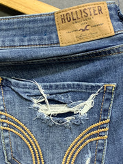 Hollister Branded Original Denim Jeans For Women Pant