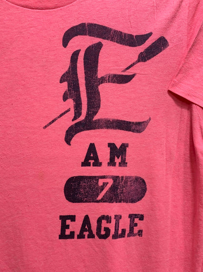 American Eagle Branded Original Pink Cotton T Shirt For Men