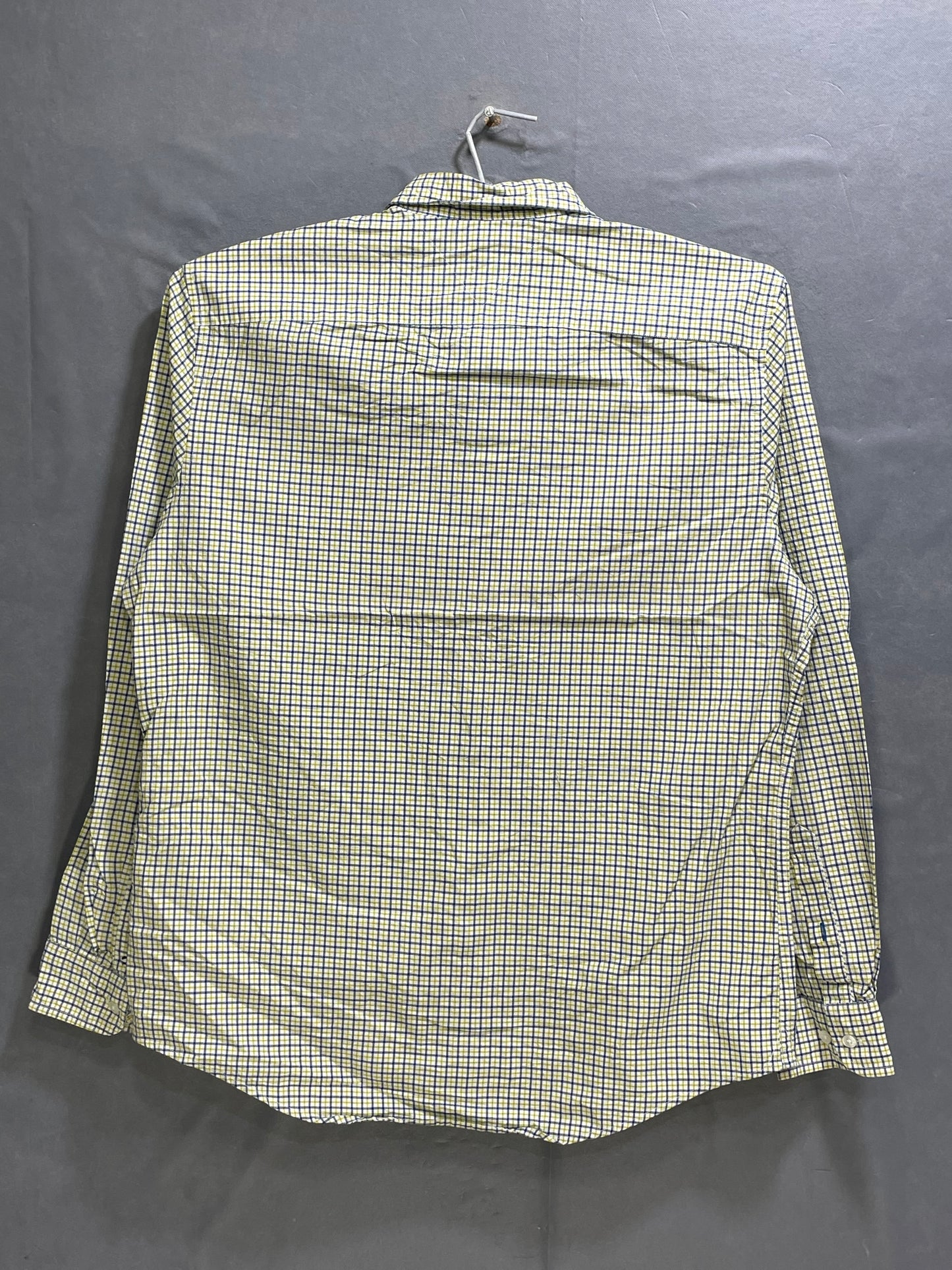 Tommy Hilfiger Yellow Cotton Shirt For Men L