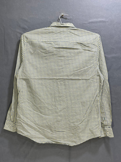 Tommy Hilfiger Yellow Cotton Shirt For Men L