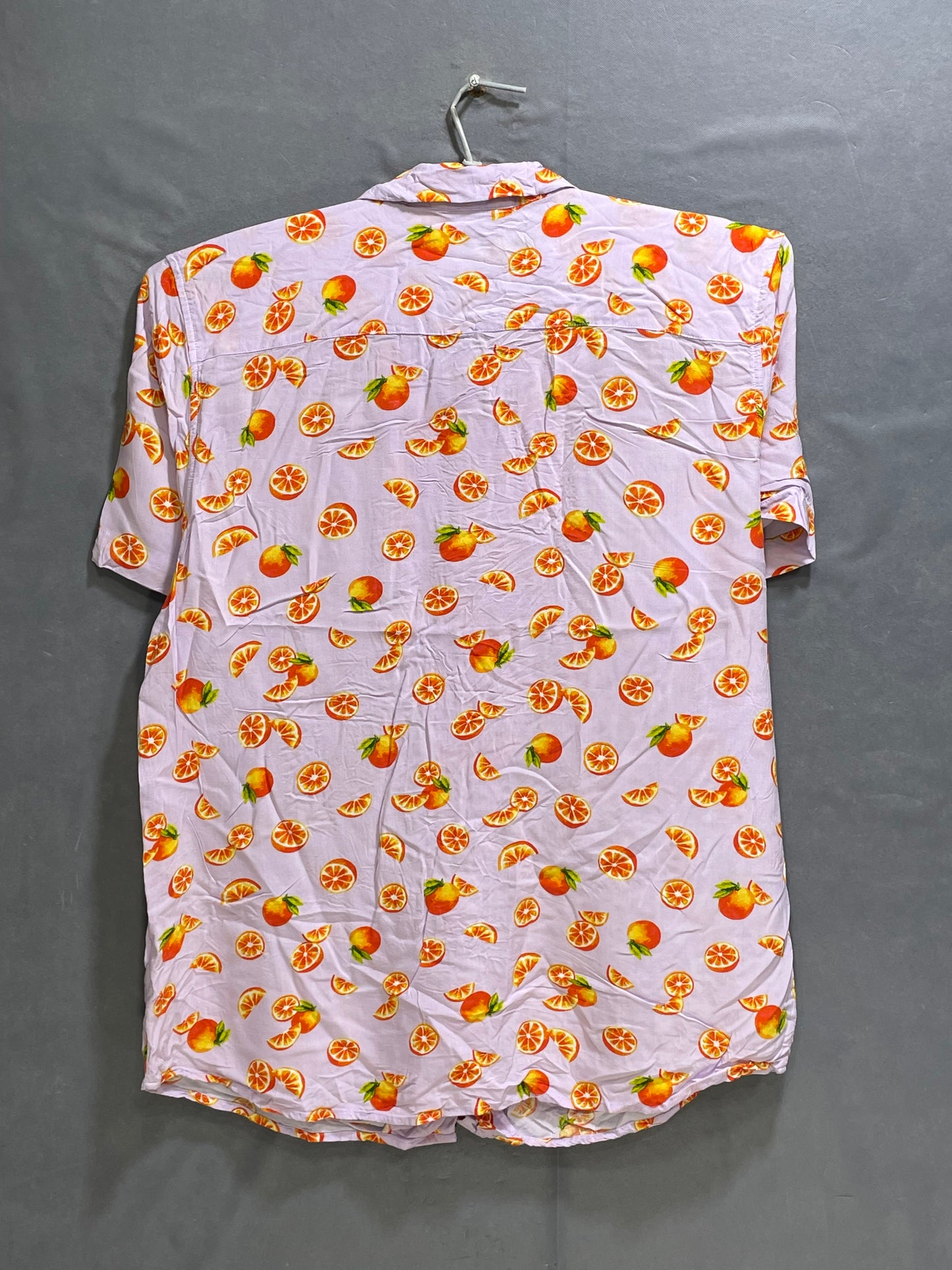 4th Dimension Pink Cotton Shirt For Men L