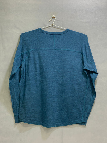 American Eagle Branded Original Green & Gray Cotton T Shirt For Men