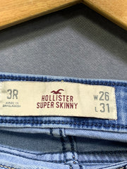 Hollister Branded Original Denim Jeans For Women Pant