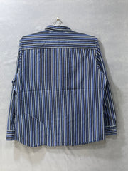 Calvin Klein Blue Cotton Shirt For Men XX Large