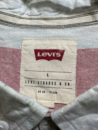 Levi's White Cotton Shirt For Men L